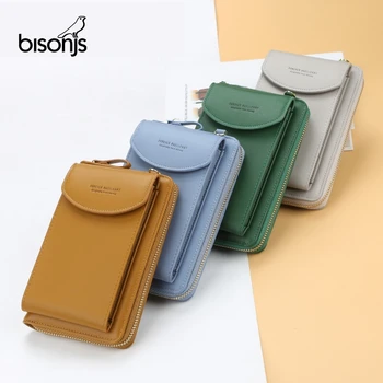 

2020 Women Wallet Famous Brand Cell Phone Bags Big Card Holders Handbag Purse Clutch Messenger Shoulder Long Straps Dropshipping