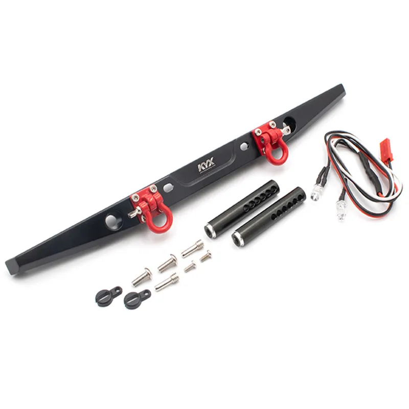 For SCX10 PRO 1/10 RC クローラ用軸リモートコントロール車のアップグレード部品アルミ合金フロントリアバンパー取付Compatible  With Traxxas For Mini-Maxx 1/16 RCクローラーカーアルミ合金リアバンパーアップ Compatible With  Traxxas For TRX4 RCクローラーカー ... Compatible With Traxxas For Mini-Maxx 1/16 RCカー用アルミフロントバンパー アップグレー