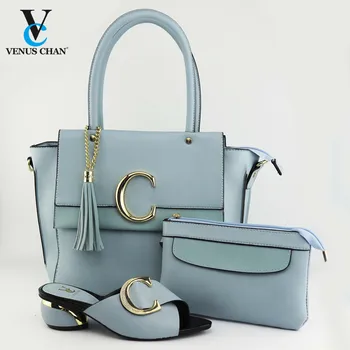 

Italian Shoes with Matching Bags High Quality Luxury Shoe Women Designers Nigerian Women Party Pumps with Purse Women Mid Heels