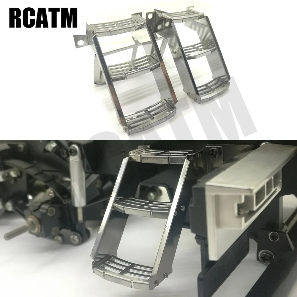 2шт металлическая лестница для 1/14 Тамия RC грузовик 56360 Volvo F16 DIY