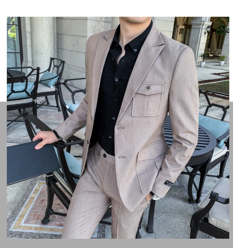 Vestidos De Novia блейзеры мужской костюм Slim Fit бизнес Veste Homme костюм Мужская офисная Куртка Блейзер Masculino