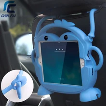 Chinfai silicone caso para ipad mini 4 5 7.9 2019 miúdo carro amigável à prova de choque lavável suporte tablet caso para ipad mini 1 2 3 7.9(China)