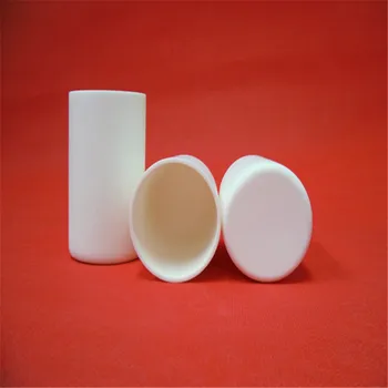 

dia50x100mm 150ml 99.5% alumina crucible cylindrical corundum crucible /Cylindrical ceramic refractorye crucible