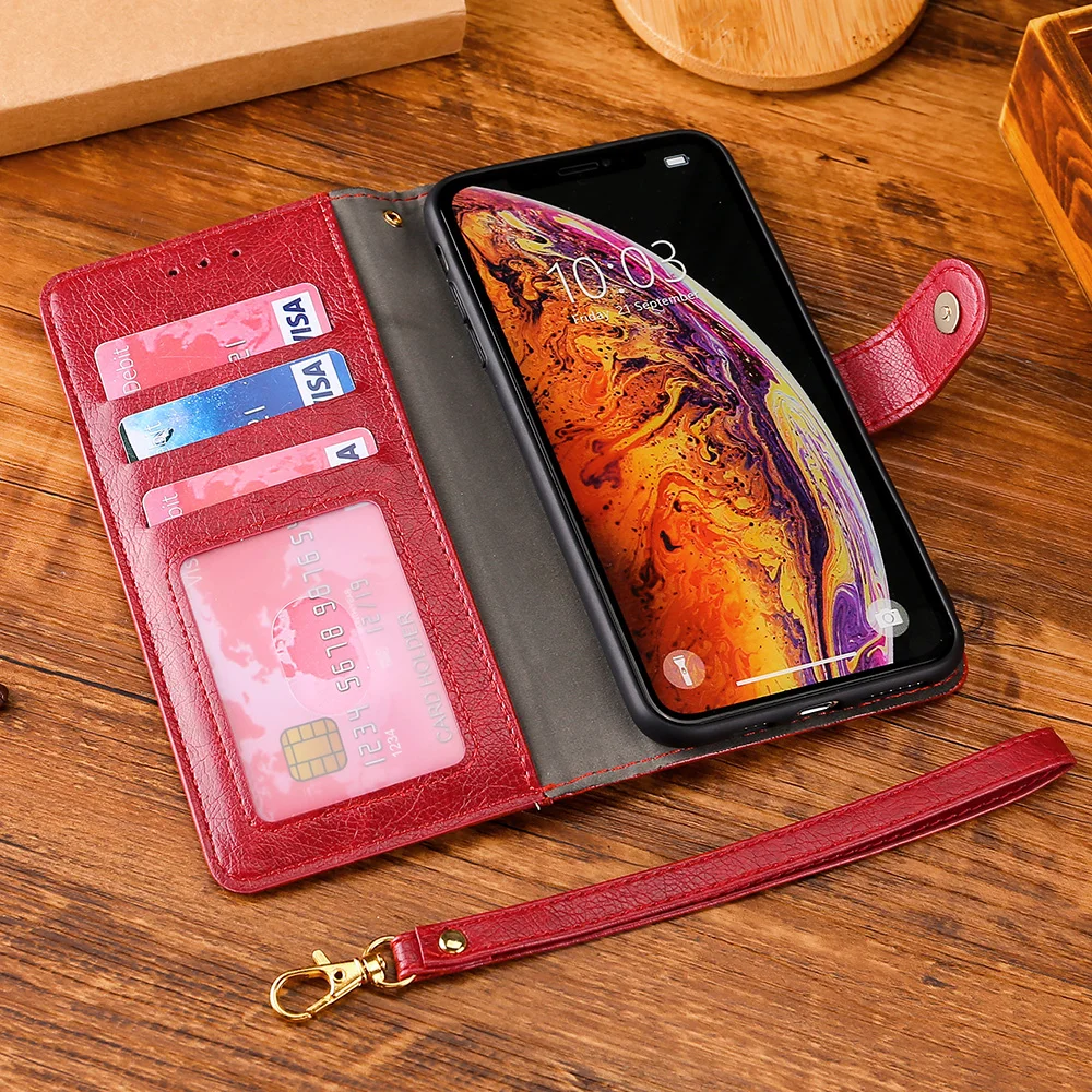 Роскошный кожаный чехол для moto rola moto G4 G5 G6 G7 G8 E5 E6 P40 Классический чехол для телефона на молнии