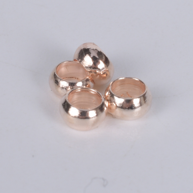 Copper Ball Crimp End Beads Diy Bracelet Necklace Accessories Stopper Spacers Beads For Jewelry Making
