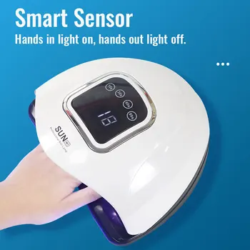 

Sun M1 UV Lamp For Drying Gel Nail Lamp For Manicure Upgrade Lamp 80W Powerful Nail Dryer Sun Light Lamp For Gel Varnish Nails