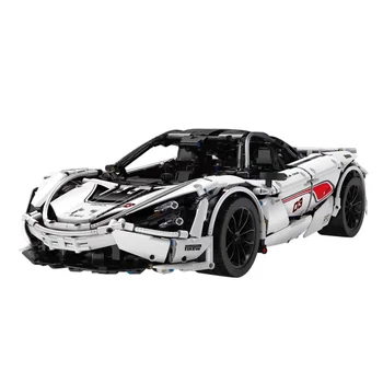 

3149Pcs 1 : 8 Moc Small Particle Vehicle Model Simulation Racing Car Building Blocks Model Educational Toy Gift - Static Version