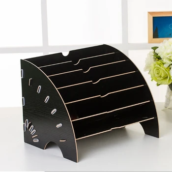 

Creative Desktop File Holder Document Storage Box Decorative Office Desk Organizer Office Desk Sets