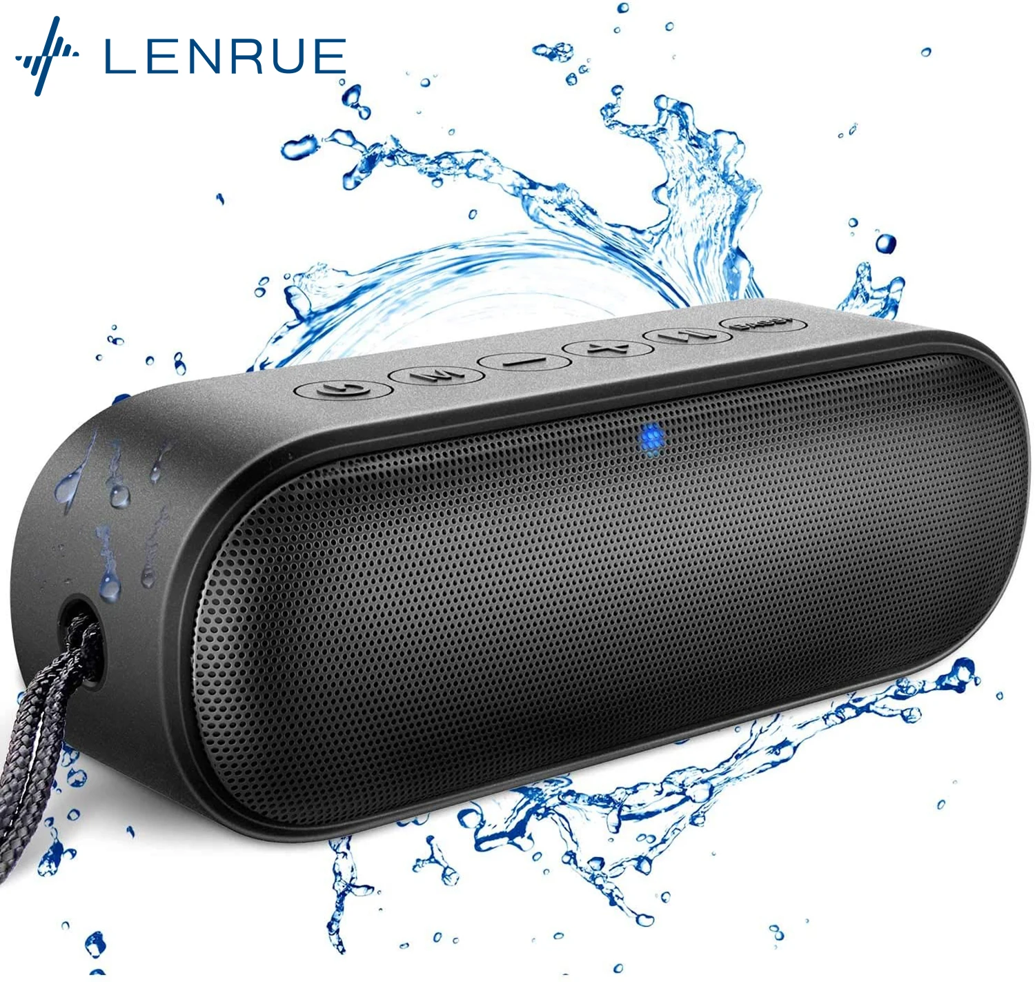 LENRUE Портативный Беспроводной Bluetooth Динамик с 14W HD звук IPX7 Водонепроницаемый s