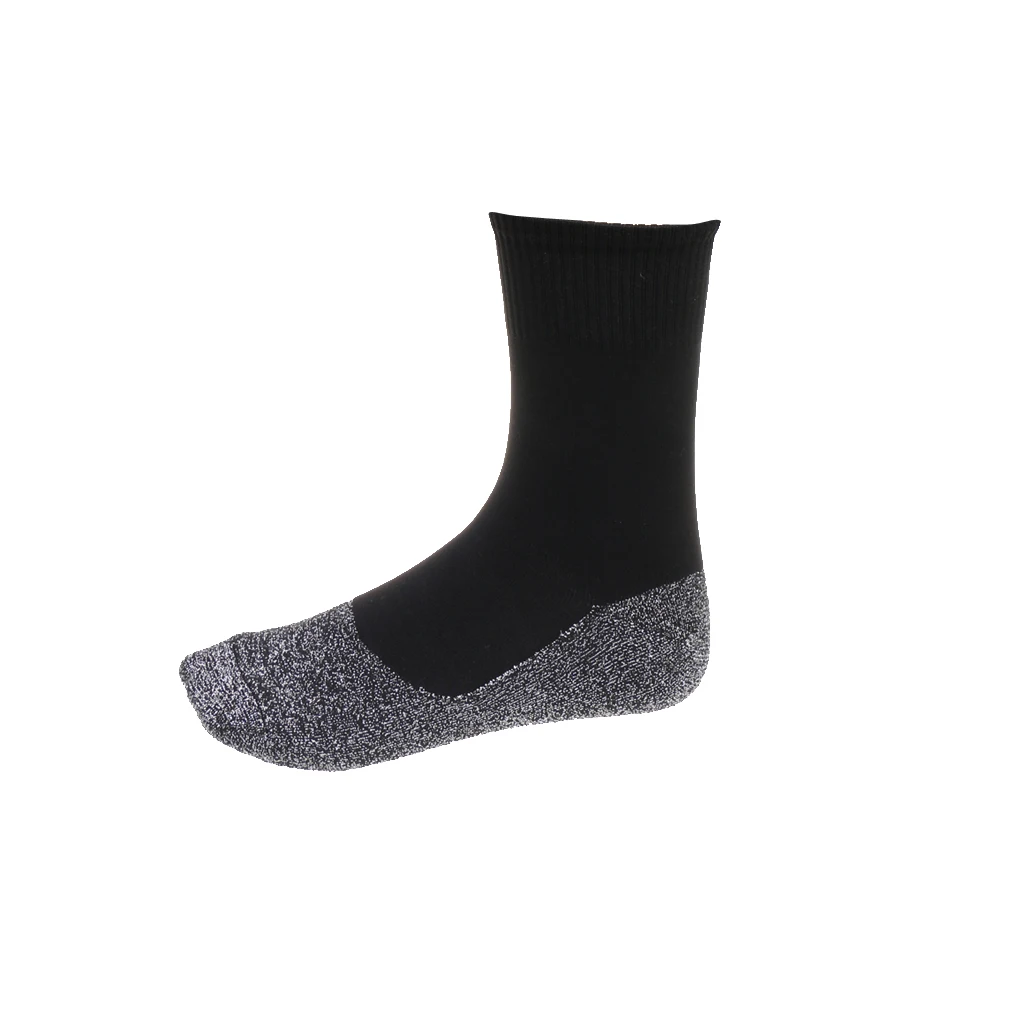 1 Pair Fibers Winter Thermal Middle Long Socks Resilient Running Practical Casual Super Soft Unique Comfort Warm Stockings