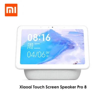 

Xiaomi mi Xiaoai Touch Screen Speaker Pro 8 Bluetooth 5.0 inch Digital Display Alarm Clock WiFi Smart Connection Speaker