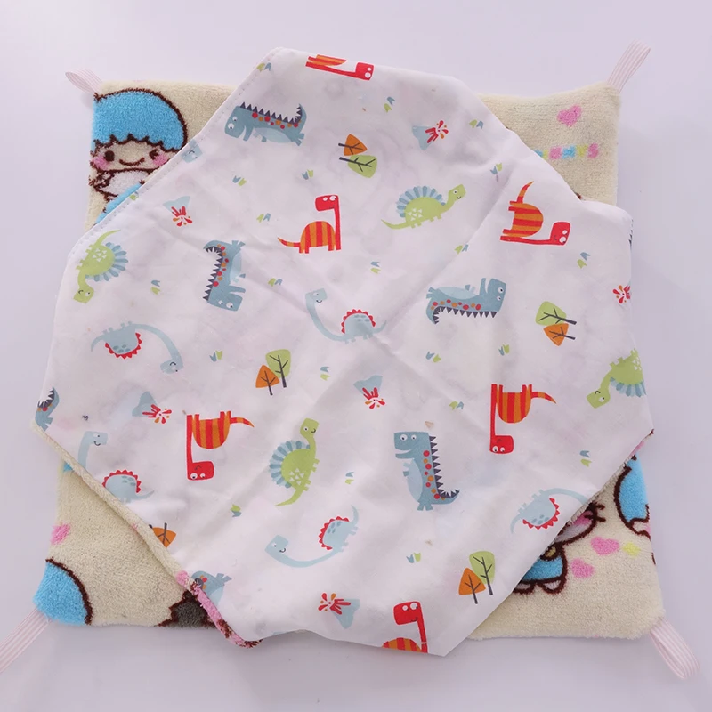 Гамак для домика для домашних животных хорек крыса, хомяк в виде попугаев из белка подвесная кровать игрушка случайный