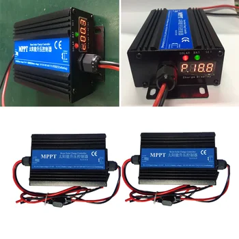 

2pcs LEDs MPPT Boost Solar Charge Controller Panel Regulator 24V-72V
