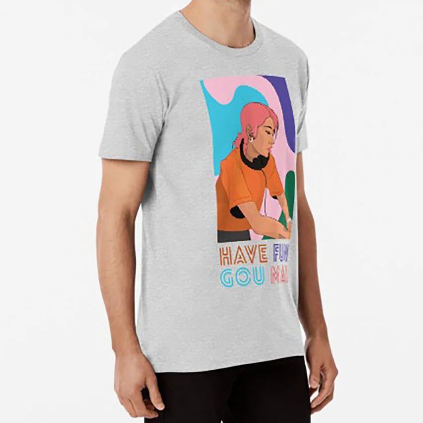 HAVE FUN GOU MAD футболка let it gou to hell have fun gou mad gou just gou it peggy gou house music pop techno