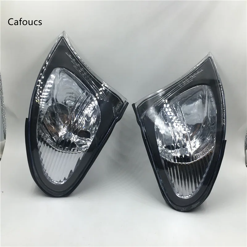 Cafoucs 2002-2005 для BMW 3-Series E46 4DR 4D Седан прозрачный угловой габаритный фонарь 325i 325Xi 330i