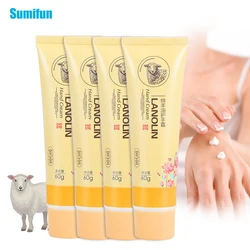 60g Lanolin Olive Moisturizing Plant Extract Hand Cream Nourishing Anti-cracking Hydrating Natural Long Lasting Hand Care Cream