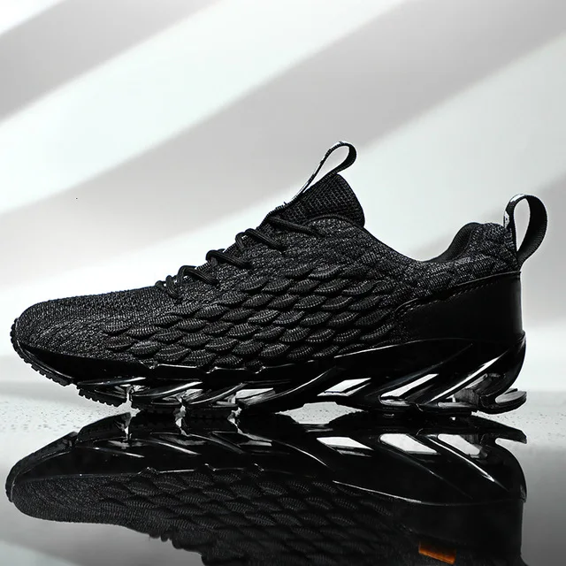 Men Shoes Casual Shoes Men Fashions Male Mesh Shoes Men Sneakers Big Size Zapatillas Hombre Blue New sport Blade Shoes