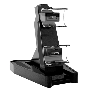 

Dock Fast Games Non Slip Replace Stand Portable Safe Charging Station Controller Charger Accessories Gamepad Dual USB C For PS5