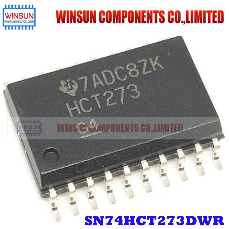10 шт./лот SN74HCT273DWR SOP-20 HCT273 7 2 мм Logic IC 74HCT273DWR | Обустройство дома