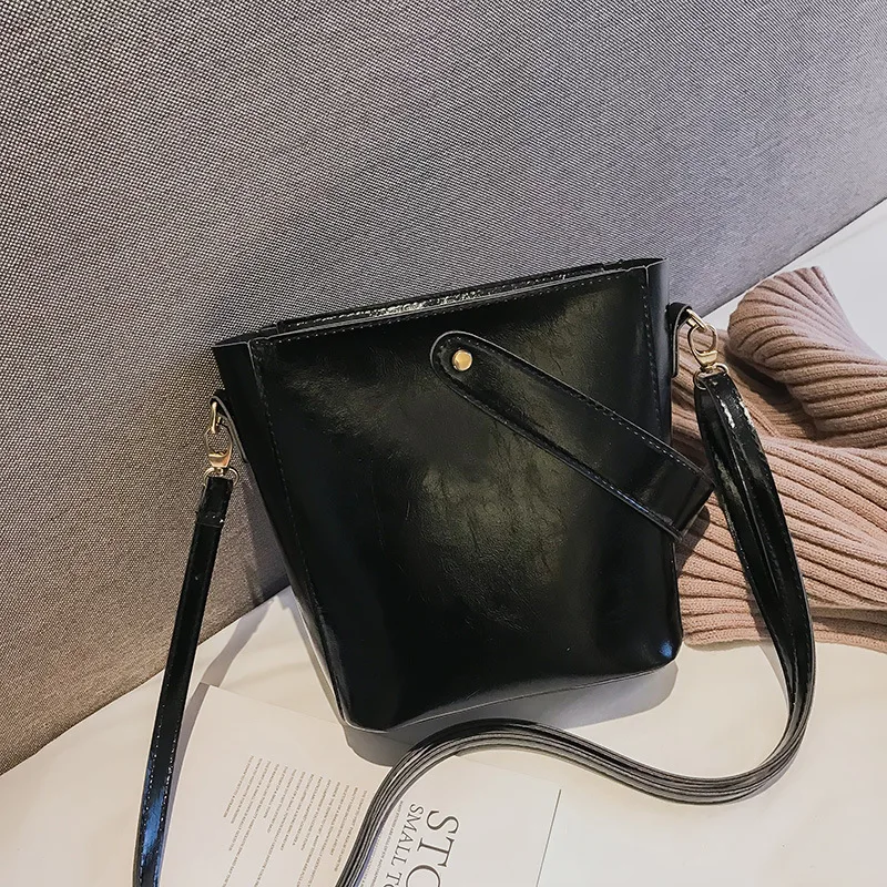 

New Arrival Bag Women's 2020 New Style Fashion Korean-style Simple Versatile Hand Bucket Bag Fashion Shoulder Bag Shoulder Bag
