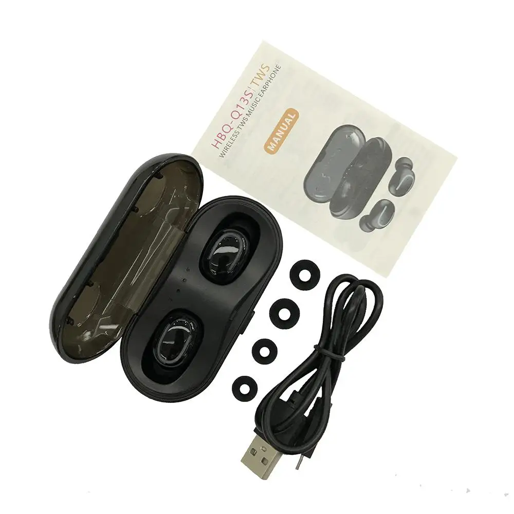 Hobbylan Mini Bluetooth 5,0 наушники для 6 часов непрерывной работы беспроводные наушники легко автоматически Сопряжение