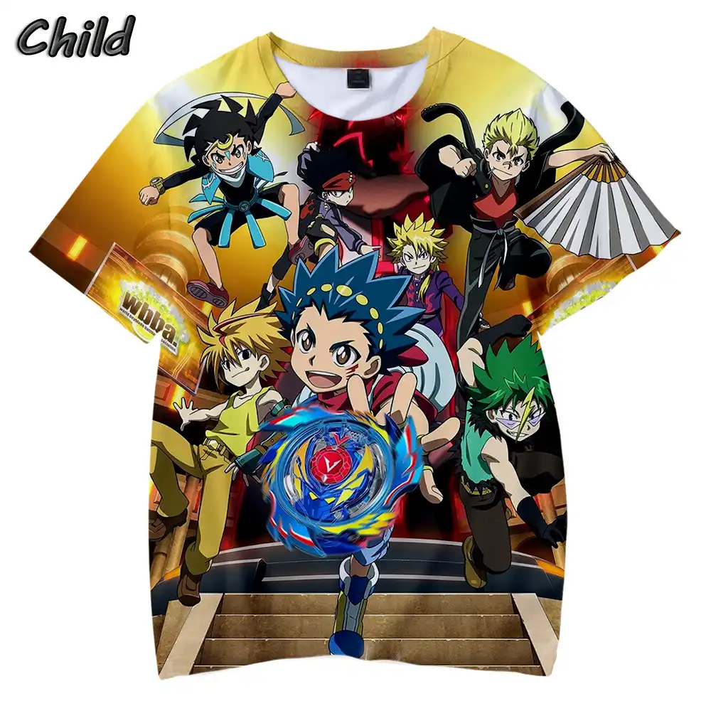 ベイブレードバースト進化子供服tシャツボーイとガールカジュアルシャツストリートキッズtシャツ子供の夏の漫画tシャツ T Shirts Aliexpress