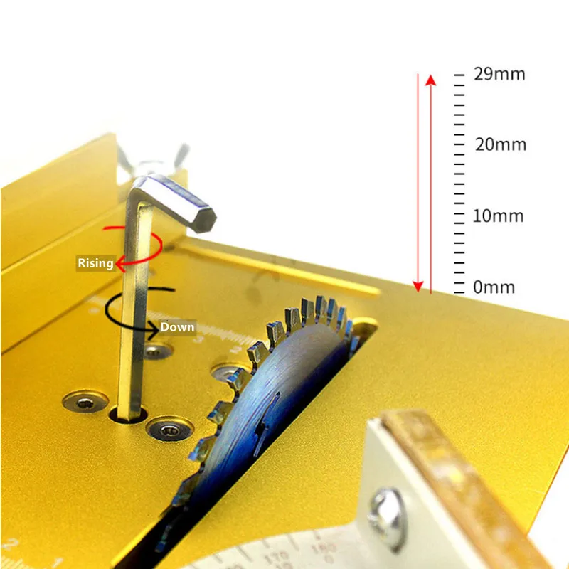 Router Table Insert Plate Workbench Circular Saw Flip Cover Plate Miter Gauge Guide Aluminium Profile Fence Sliding Brackets