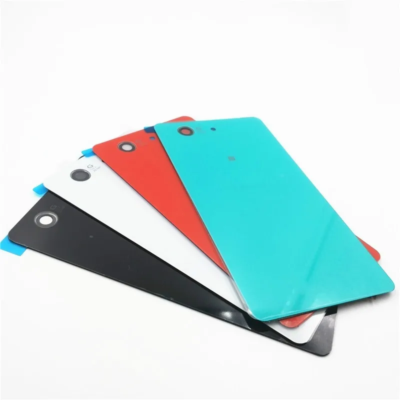 Задняя крышка батарейного отсека для Sony Xperia Z3 Compact Mini D5803 D5833 стеклянная корпуса с