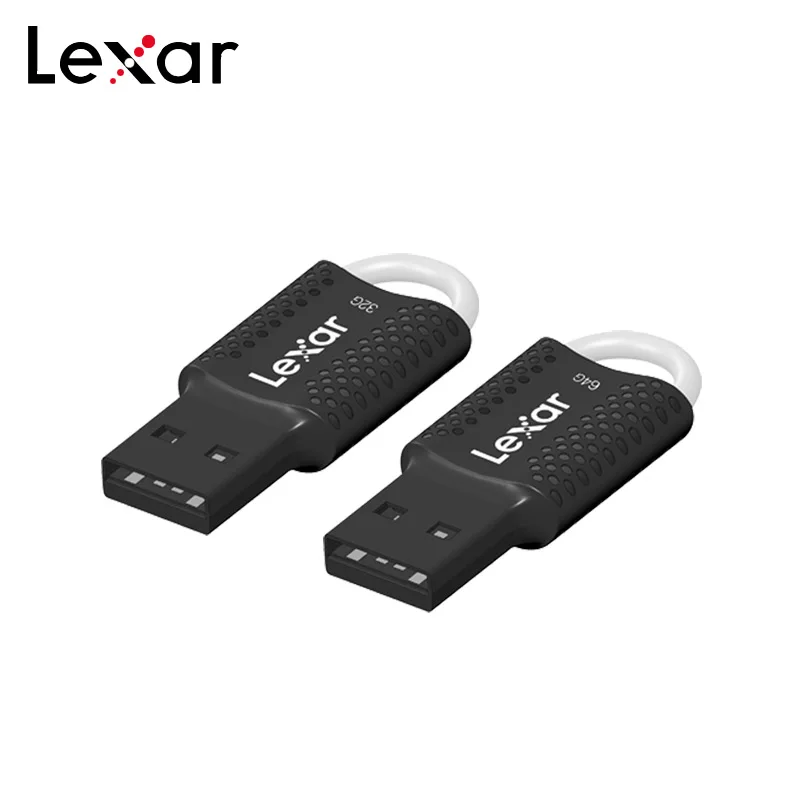 Original Lexar Pendrive 64GB Mini USB Flash Drive 32GB V40 USB2.0 Pen Drive USB Stick for Laptop