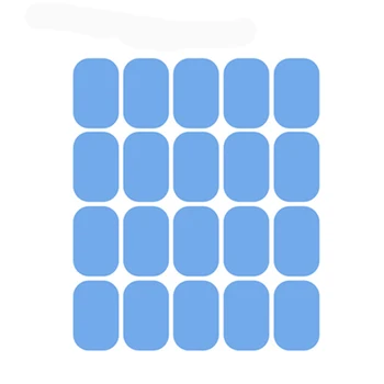 

20Pcs 10Pcs Gel Pads for EMS Abdominal ABS Trainer Weight Loss Hip Muscle Stimulator Exerciser Replacement Massager Gel Patch