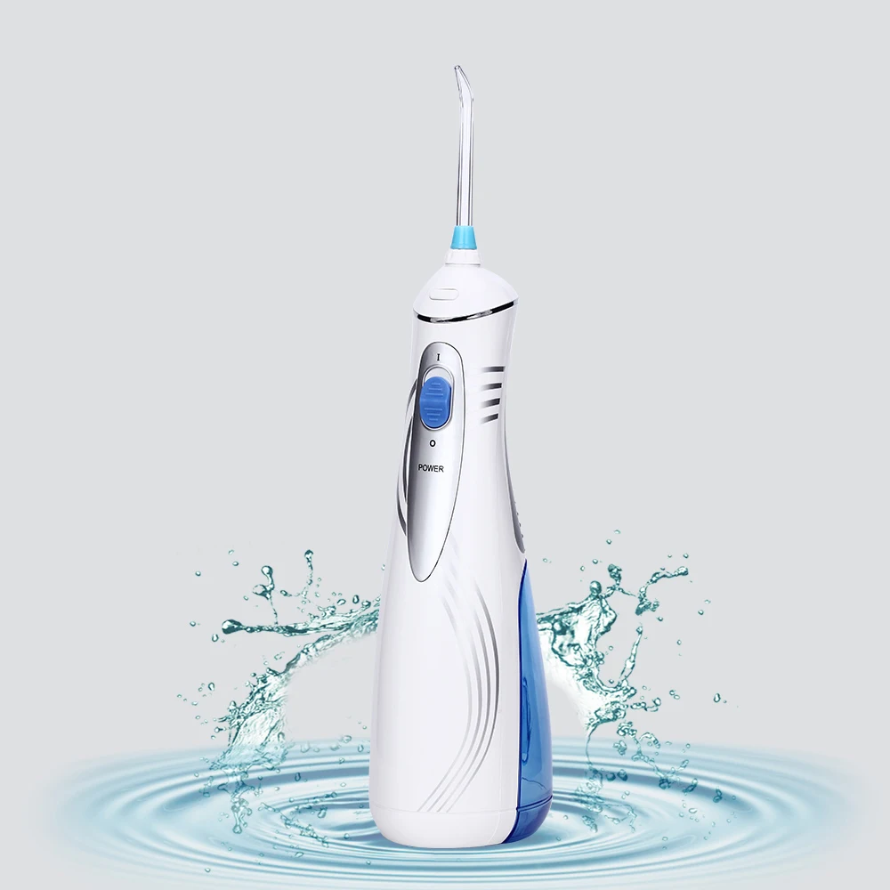 Ceny Irygator doustny USB akumulator Flossing wody 240ml irygator stomatologiczny przenośne zęby wody SPA Cleaner podkładka IPX7 wodoodporna