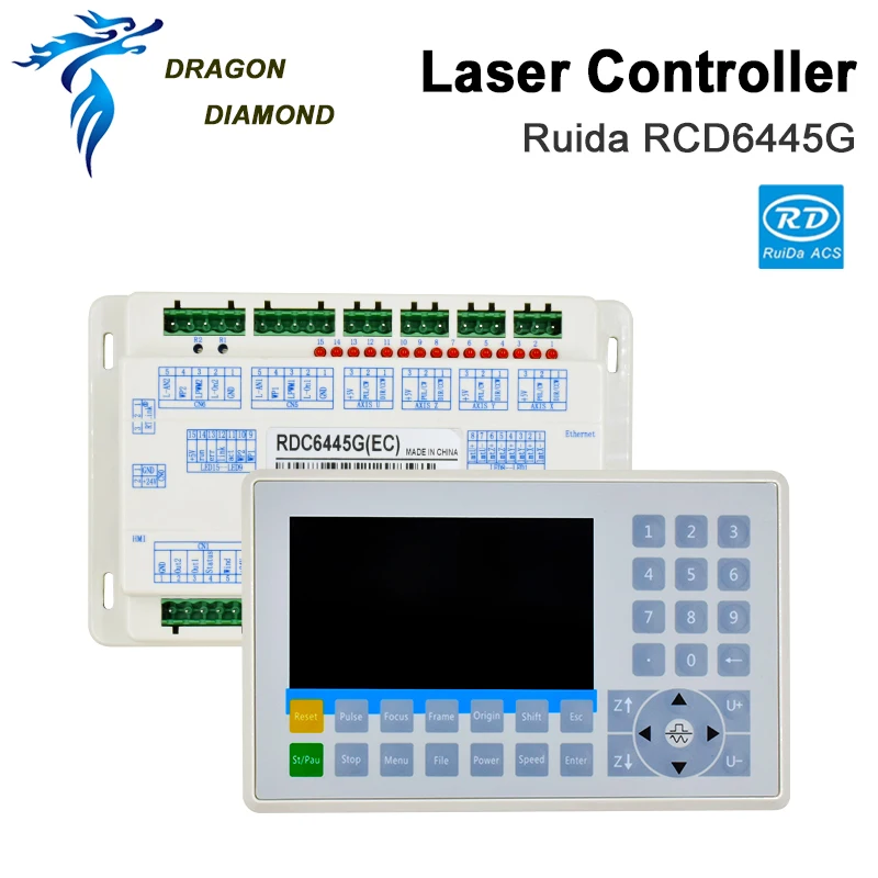 CO2 Laser Ruida RDC 6445 RDC6445G Controller For Co2 Laser Engraving Cutting Machine Upgrade RDC6442 RDC6442G