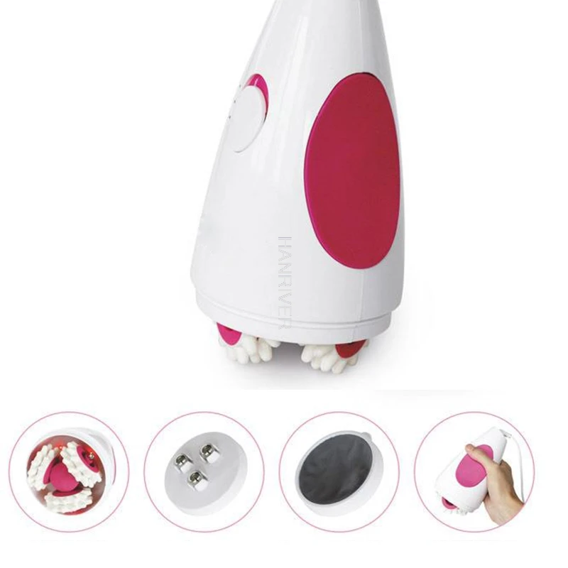 Full Relax Tone Spin Body Massager 3D Electric Full Body Slimming Massager Roller Cellulite