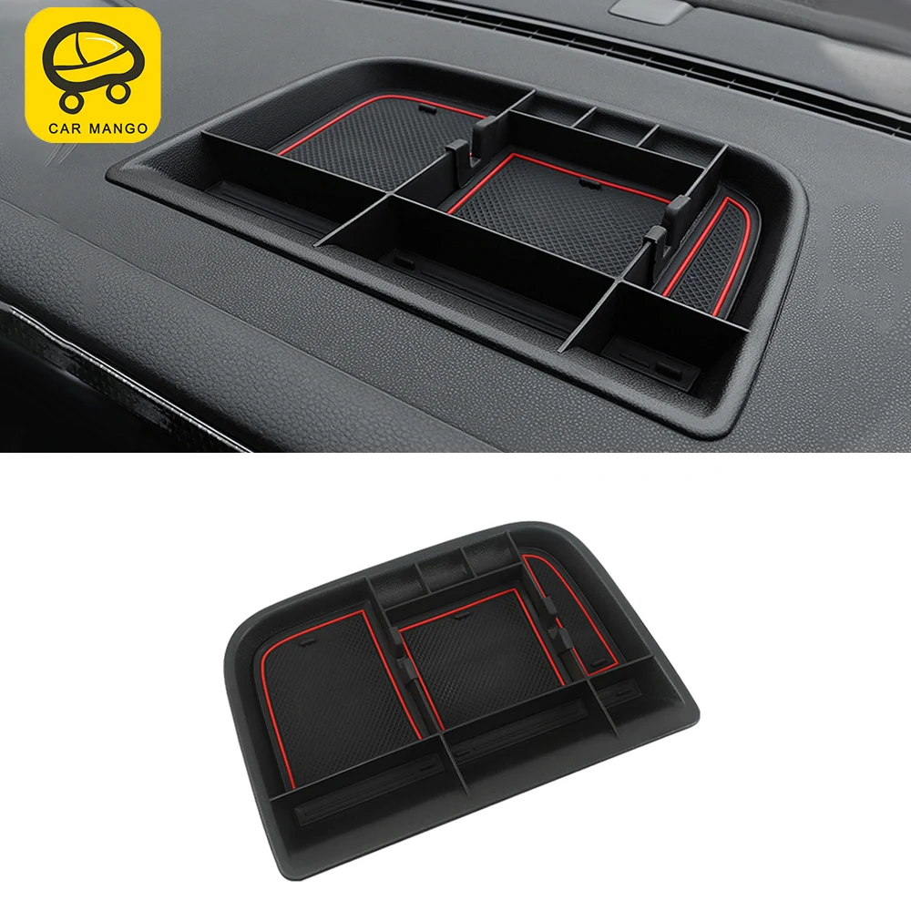 CARMANGO for VW Volkswagen Tiguan 2007-2017 Car Styling Dashboard Storage Organizing Box Organizer Case Interior Accessories