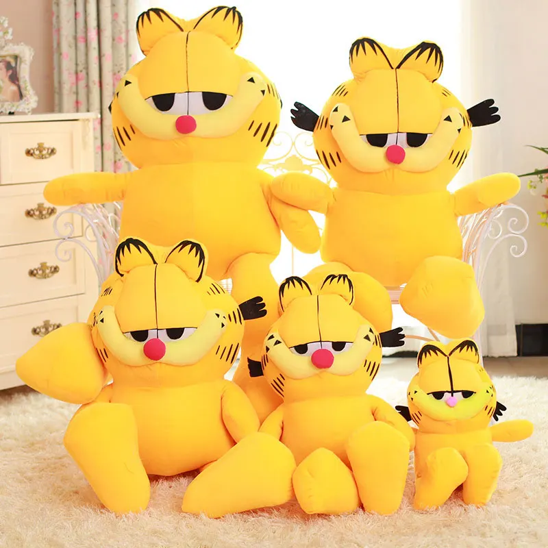 

30-60cm stuffed Garfield plush cat plush toy doll soft high quality plush gift for children doll free shipping