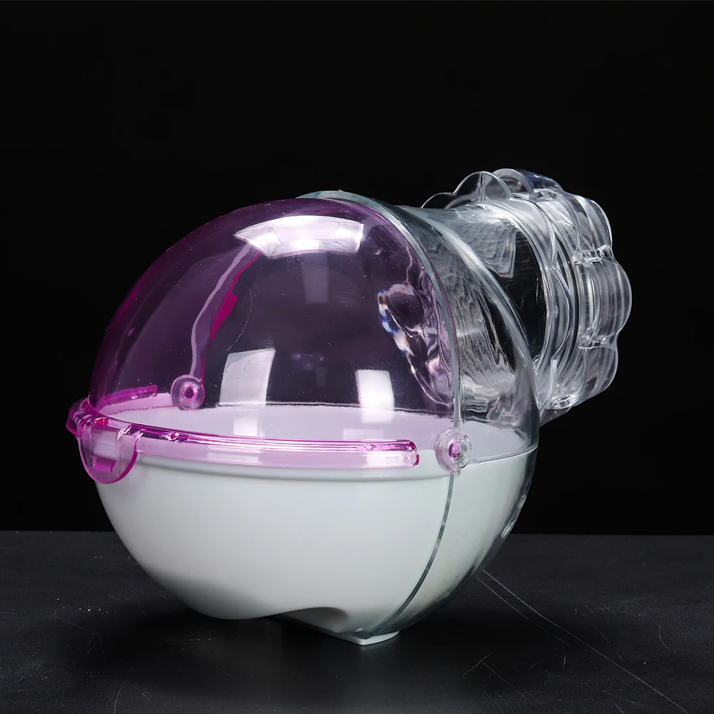 Pink Домашнее животное хомяк, маленькое животное, ванна, Песочная комната, игрушка для домашних животных, акриловая мышь, клетка для ванной, домашние животные, коробка, туалет для маленьких животных - Цвет: Pink