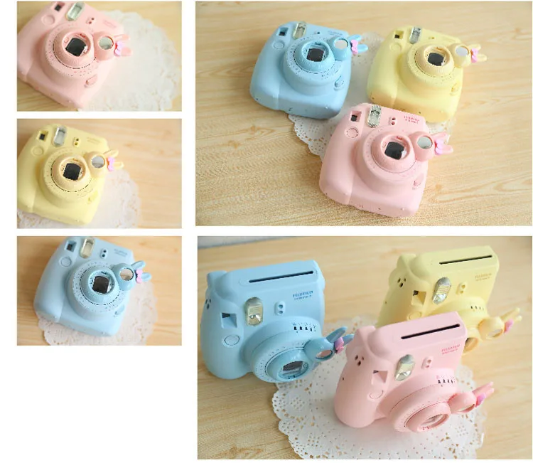 Камера FUJIFILM Instax Mini 8 Mini 7s Китти милый кролик стиль Автопортрет Зеркало крупным планом объектив селфи для мгновенной камеры