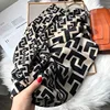 New Fashion Luxury Brand Aztec Ethnic Geometric Viscose Shawl Scarf High Quality Head Wraps Pashmina Stole Muslim Hijab 180*90Cm ► Photo 1/6