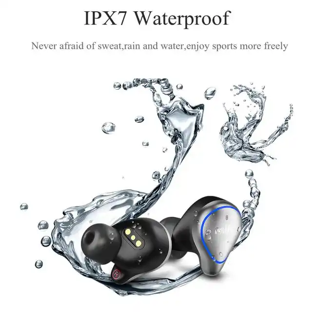 mifo o5 Earphone Bluetooth 5 0 True Wireless Earbuds Sport Running Handfree Waterproof Noise Cancelling Tws