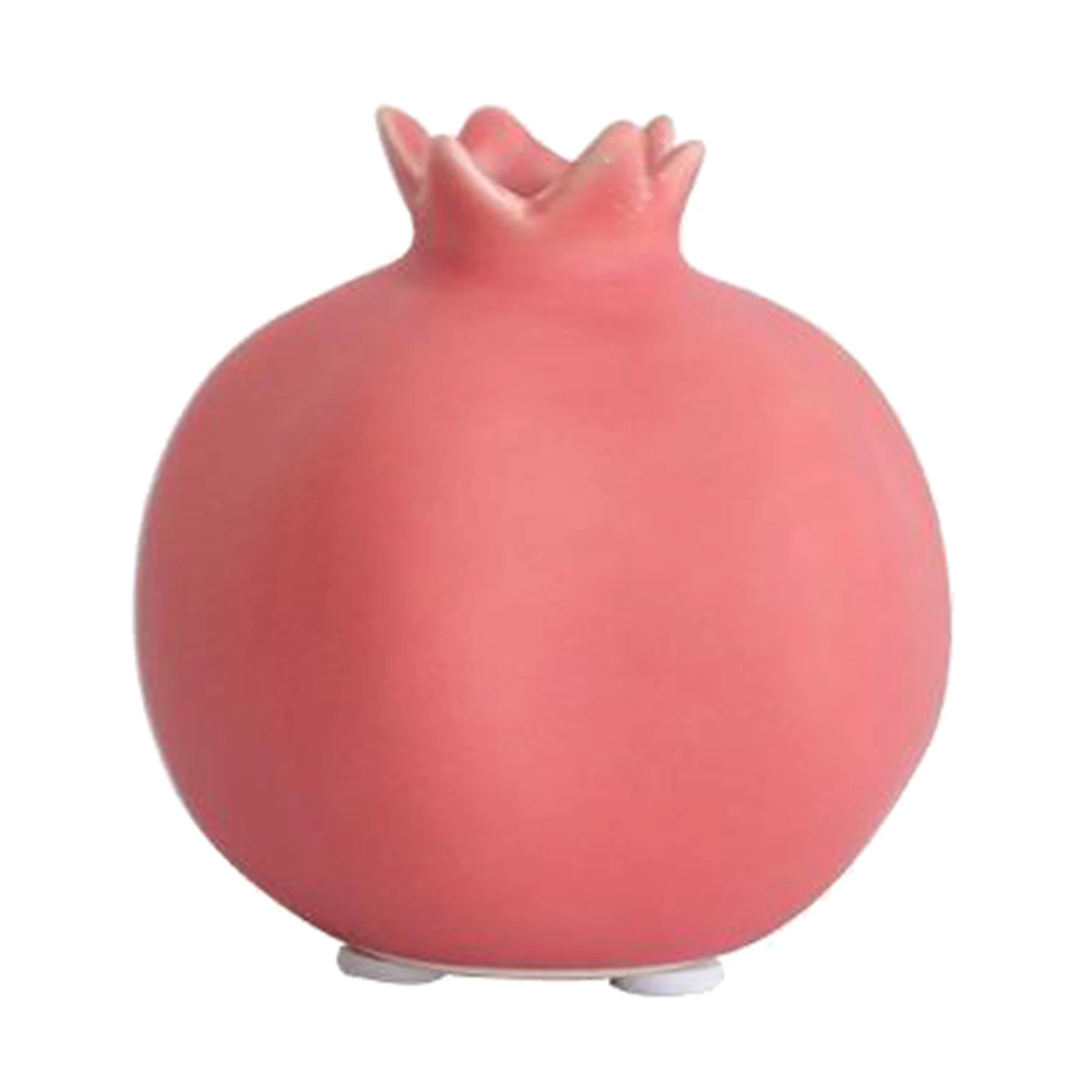 Chinese Classic Ceramics Vases Simulation Pomegranate Flower Insert Dried Floral Desktop Porcelain Vase Vintage Home Decor