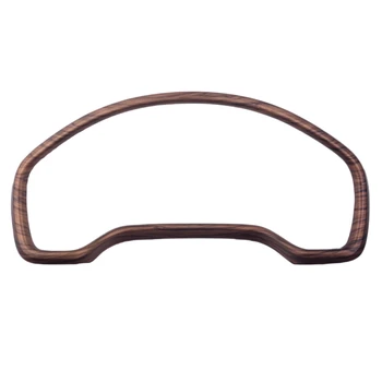 

Peach Wood Grain Car Dashboard Decoration Frame Trim Cover Fit for Crv Cr-V 2017 2018