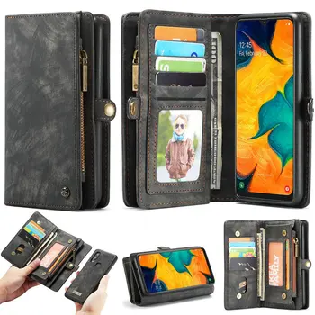

For Galaxy A 70 Cases Funda Luxury Wallet Card Flip Cover Shockproof For Samsung A70 Case Detachable Leather Magnet TPU Cover