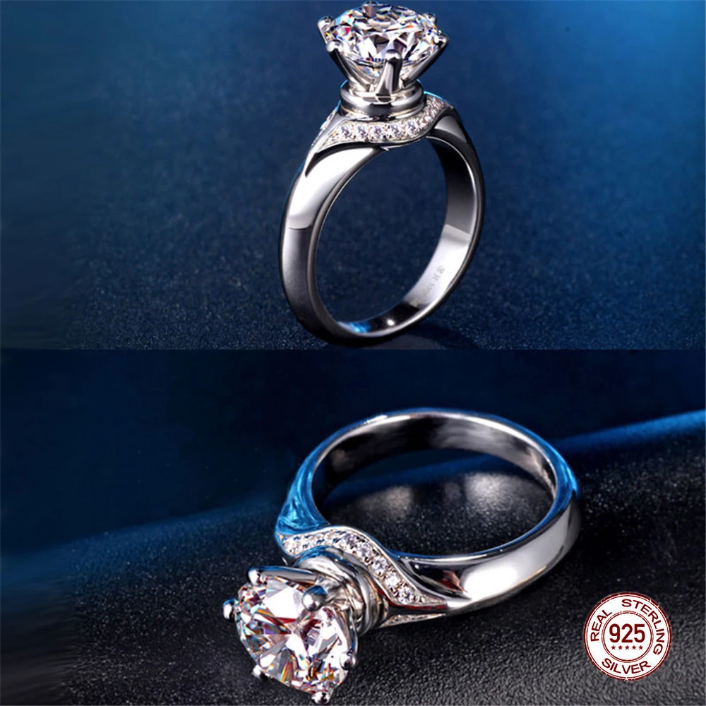 Аметистовое кольцо с синим сапфиром драгоценные камни модное серебристое кольцо из серебра 925 пробы Ювелирное кольцо с аквамарином для женщин обручальные кольца