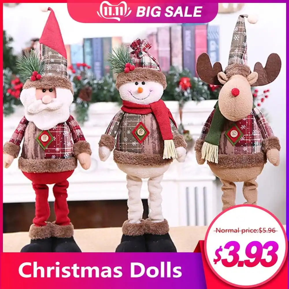 Boneca de papai noel Clearance