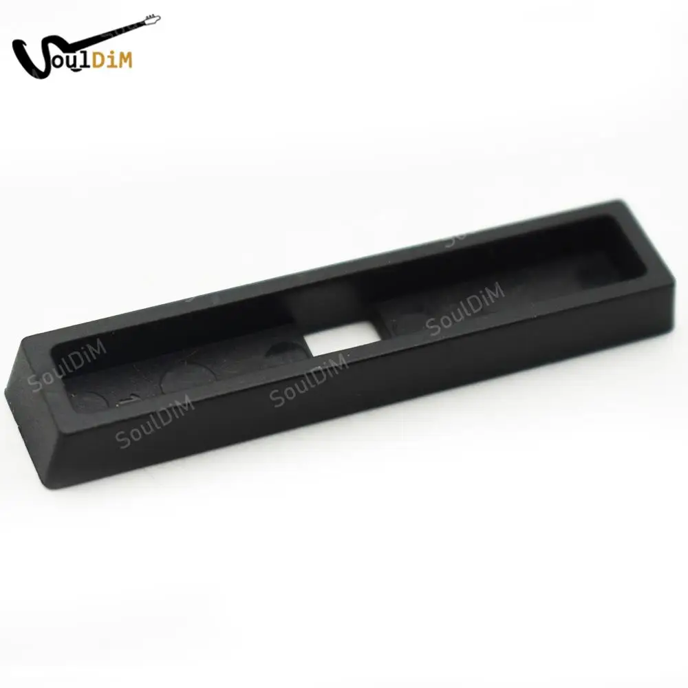 Пластик Крышка для Пикап скрипки на плоской подошве пьезо 43.5x5.5mm крышка Держатель