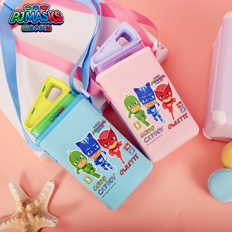 Pj masks детская креативная чашка для воды, соломенная чашка, квадратная чашка для детского сада, капельная чашка с чашкой 7D08