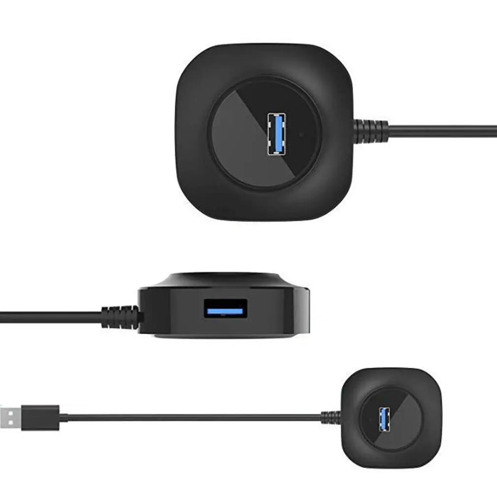 Круглая форма USB C концентратор USB 3,0 концентратор разветвитель несколько USB Hab type C концентратор 2,0 мульти Hab расширитель 4 порта концентратор