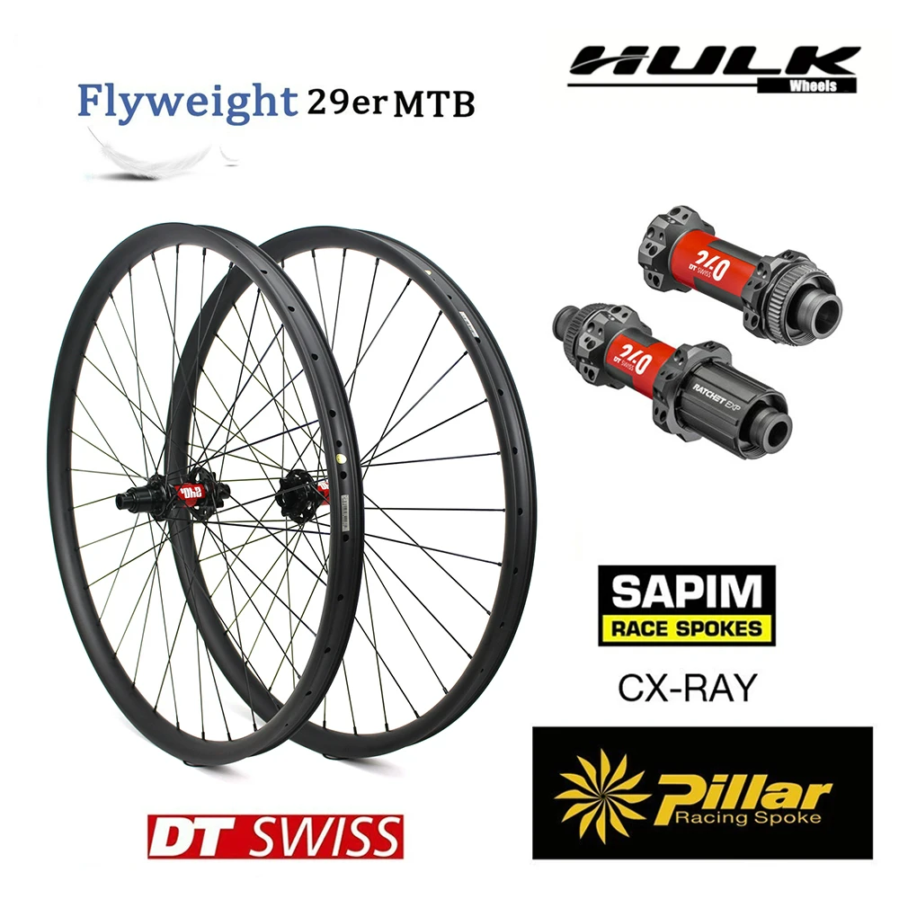 HULKWHEELS DT Swiss 240 36T 29er Углеродные MTB колеса XC AM Wheelset углеродное волокно Toray Япония обод