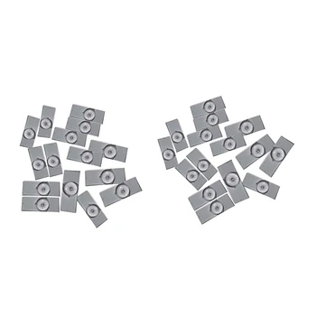 

6V SMD Lamp Beads with Optical Lens Fliter for 32-65 Inch LED TV Repair(50Pcs 6V & 20Pcs 3V with Cable)