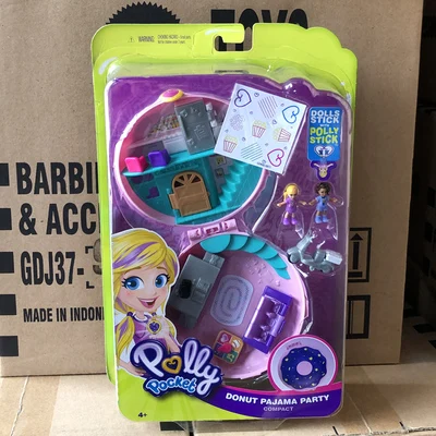 Оригинальная карманная кукла Mattel Polly, скрытый мир, мини-сцена, домашние игрушки для девочек, для детей, Русалочка, детская игрушка, матрешки, куклы